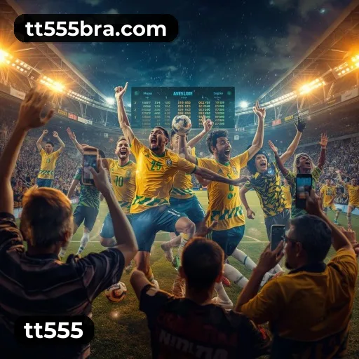 Aplicativo móvel tt555 para iOS e Android
